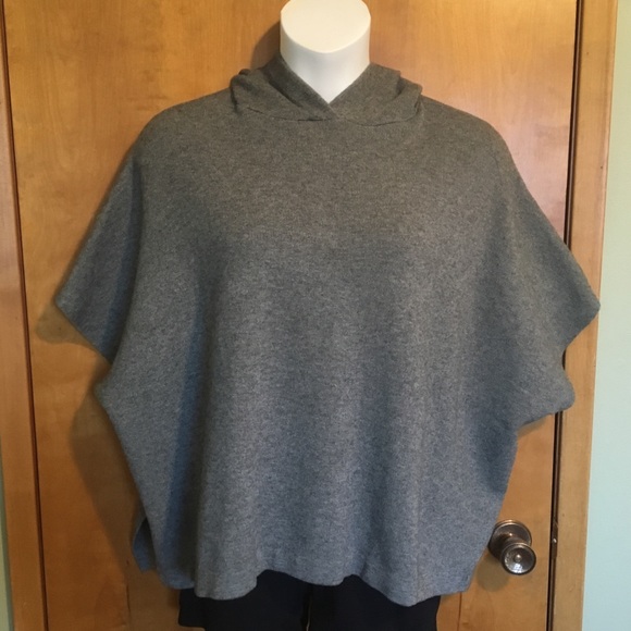 Zara Sweaters - ZARA Knitwear Oversized Hooded Poncho Sweater